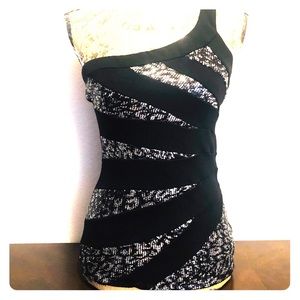 Body Central Chic One Shoulder Tank